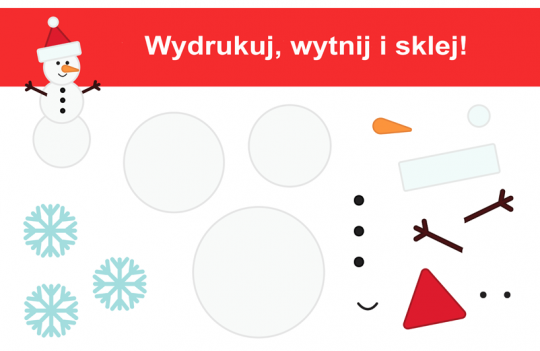 jak zrobić bałwana z papieru