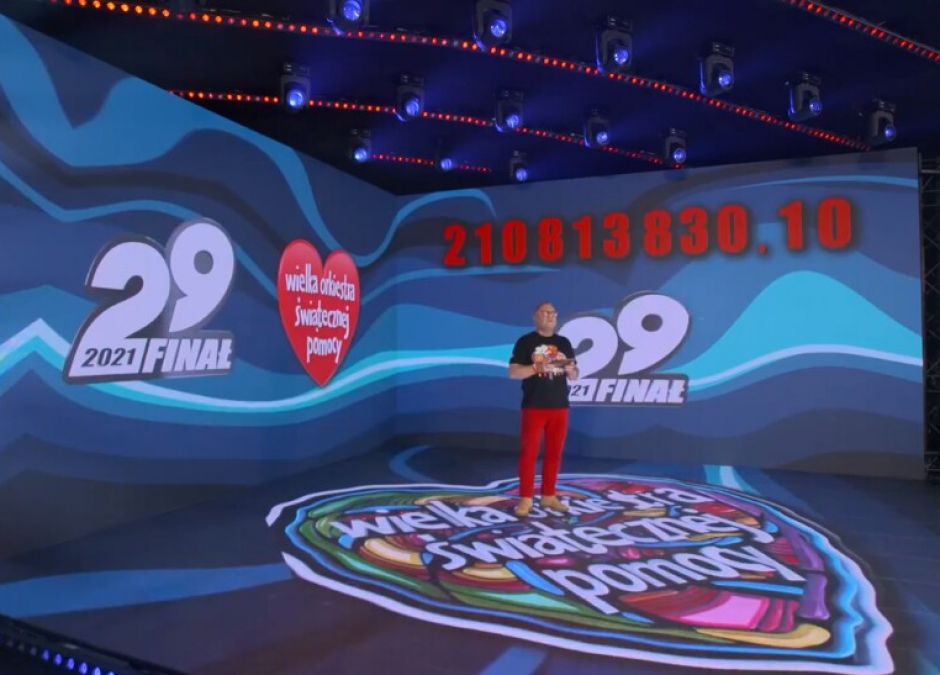 Jurek Owsiak ogłosił wynik 29. finału