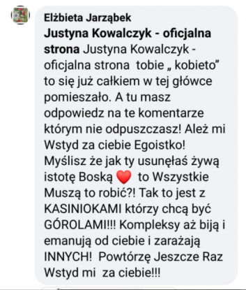 Justyna Kowlaczyk o wyroku TK - komentarz internautki