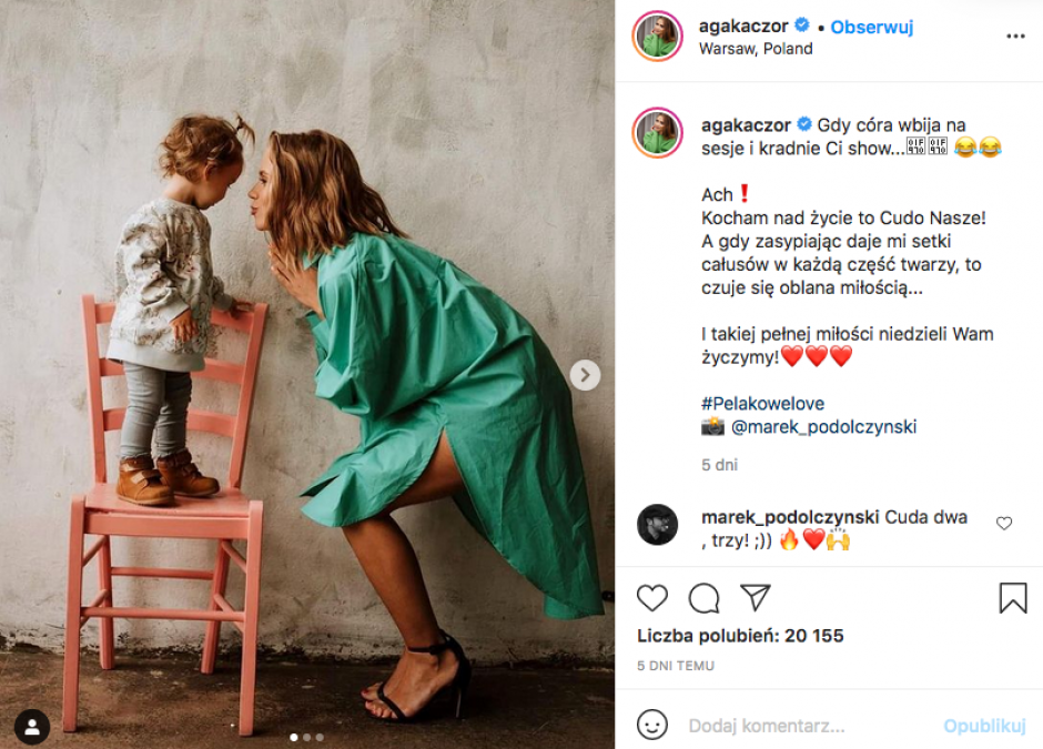 Kaczorowska o drugiej ciąży