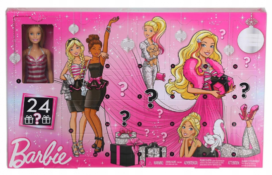Kalendarz adwentowy z Barbie