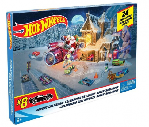Kalendarz adwentowy dla chłopca hot wheels