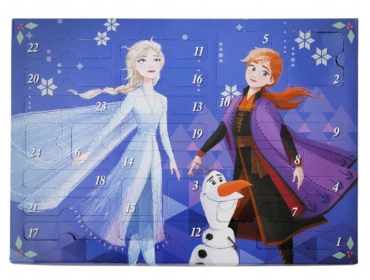 Kalendarz adwentowy Frozen Kraina Lodu