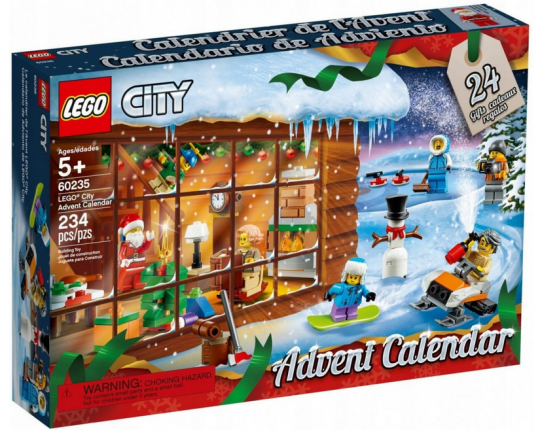 Kalendarz adwentowy Lego City