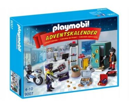 Kalendarz adwentowy Playmobil Policja