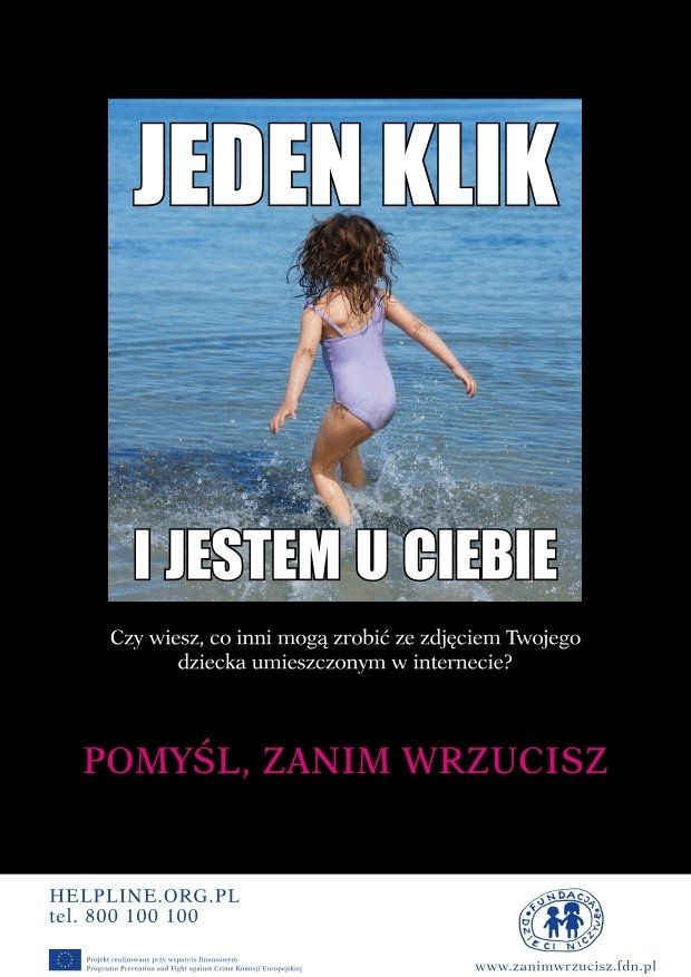 kampania społeczna, zanim wrzucisz, dzieci niczyje