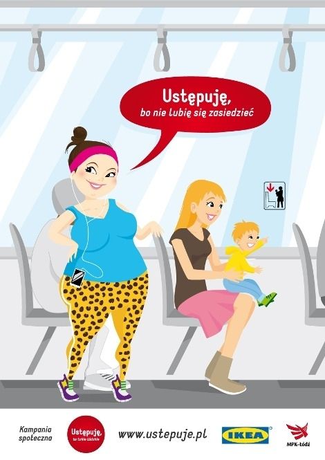 kampania społeczna, ustępowanie miejsca