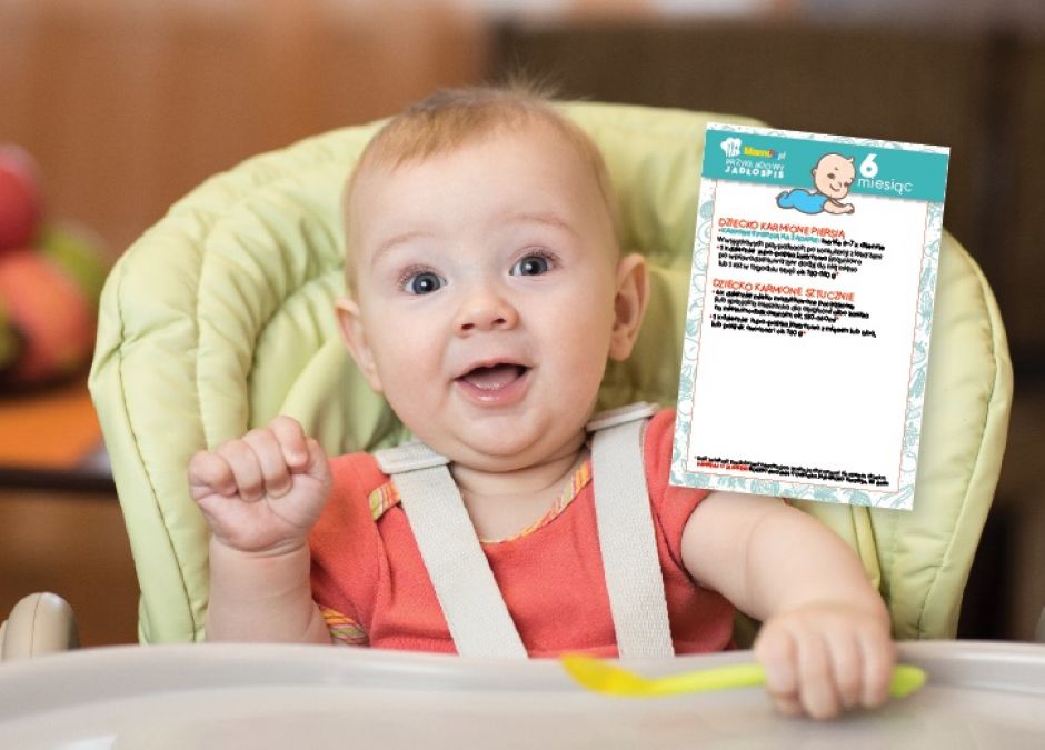 karmienie dziecka 6 miesiąc