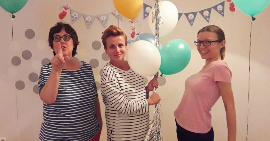 Kasia Zielińska na baby shower