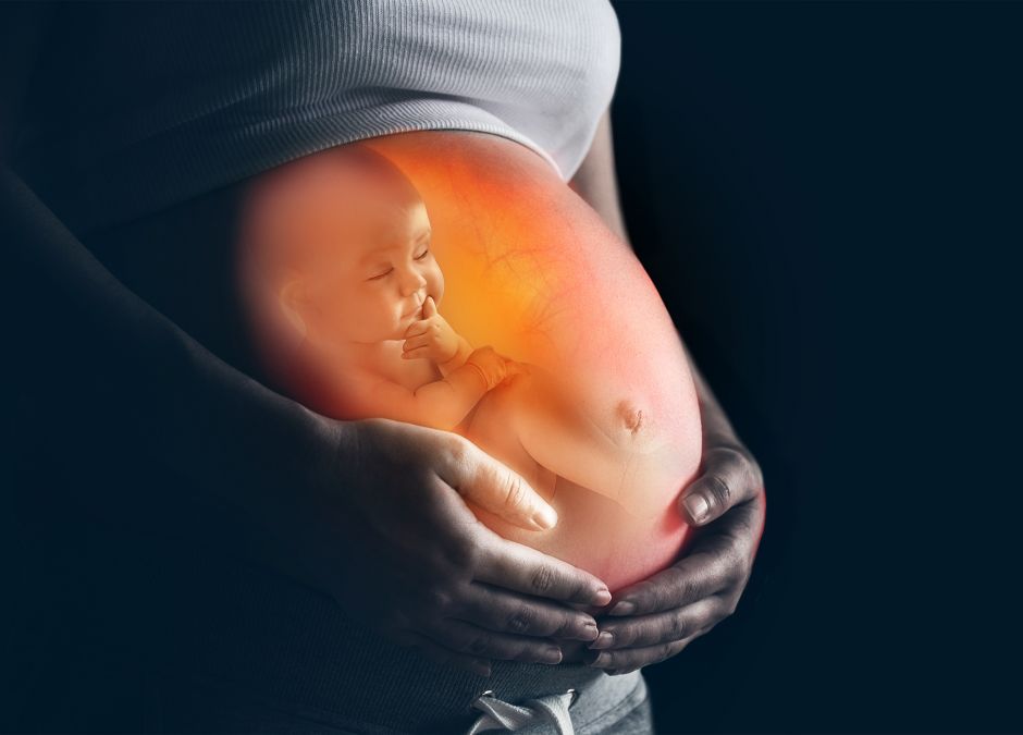 kiedy dziecko obraca się główką w dół