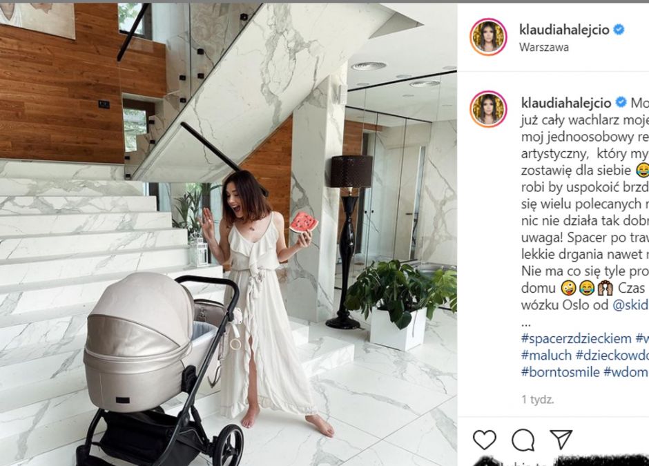 Klaudia Halejcio pokazuje, jak NAPRAWDĘ wygląda macierzyństwo. „Masz dystans – piszą fani.