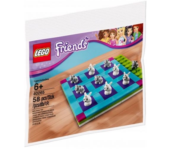 klocki lego friends gra w kółko i krzyżyk