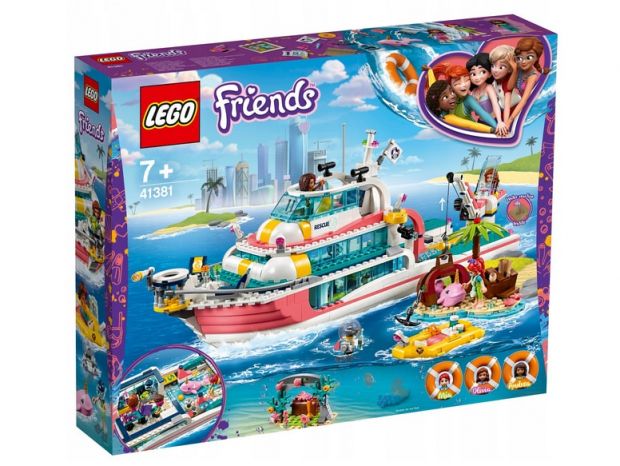 klocki lego friends statek rautnkowy