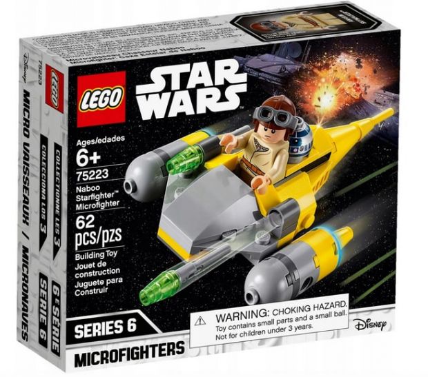 klocki lego star wars naboo starfighter