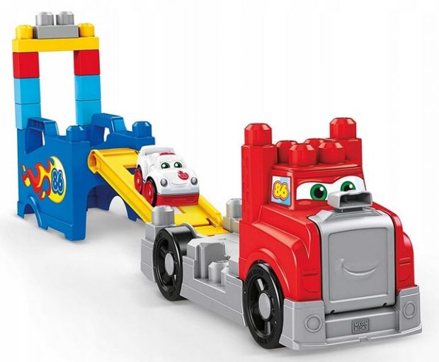 klocki mega bloks ciężarówka