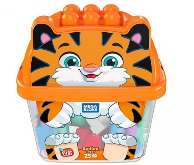 klocki mega bloks pudełko zwierzak