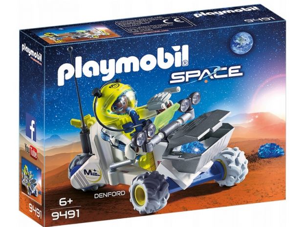klocki playmobil łazik marsjański