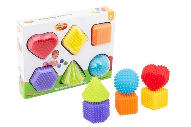 Klocki sensoryczne Dumel
