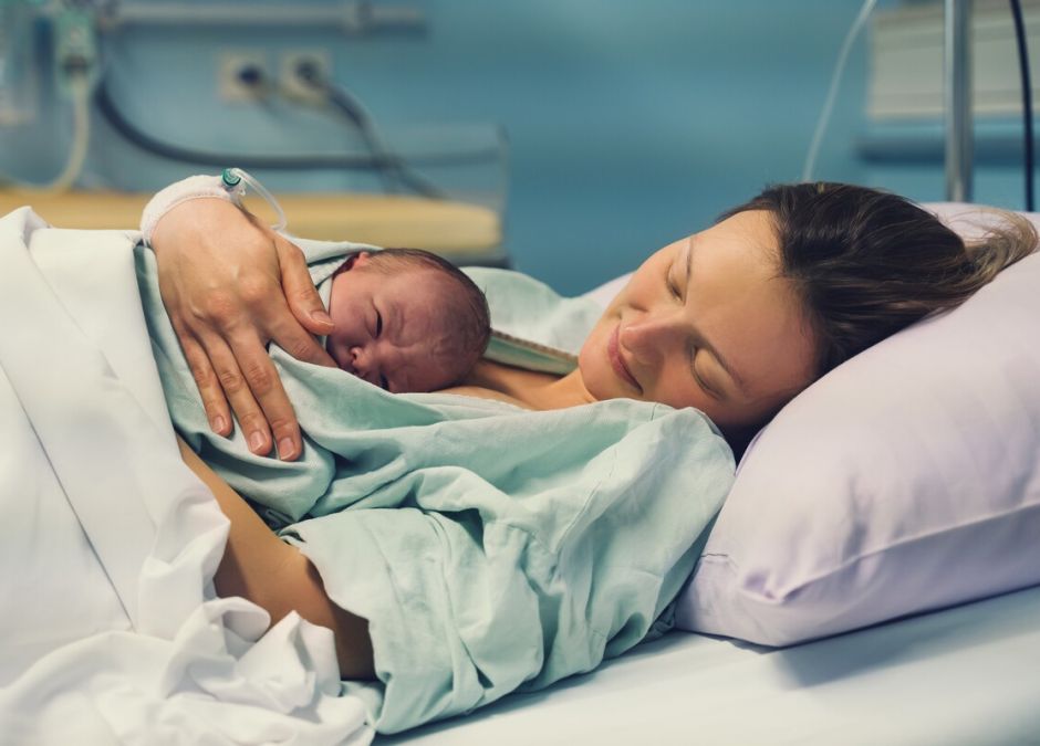 kobieta nie wiedziała, że urodziła dziecko