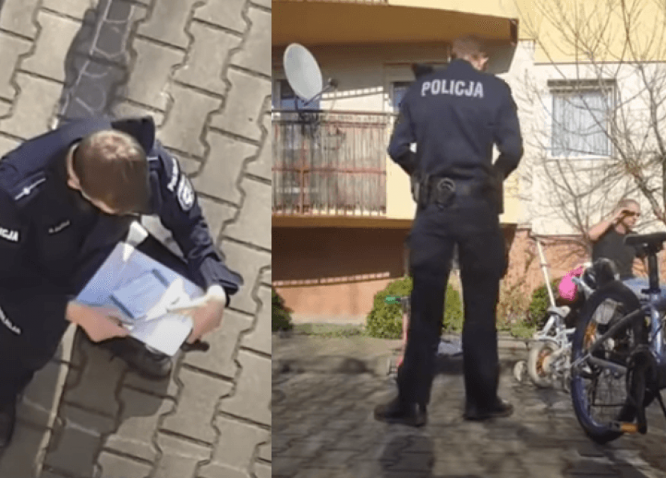 kornawirus i zakaz wychodzenia z domów: policja karze ojca 3 dzieci
