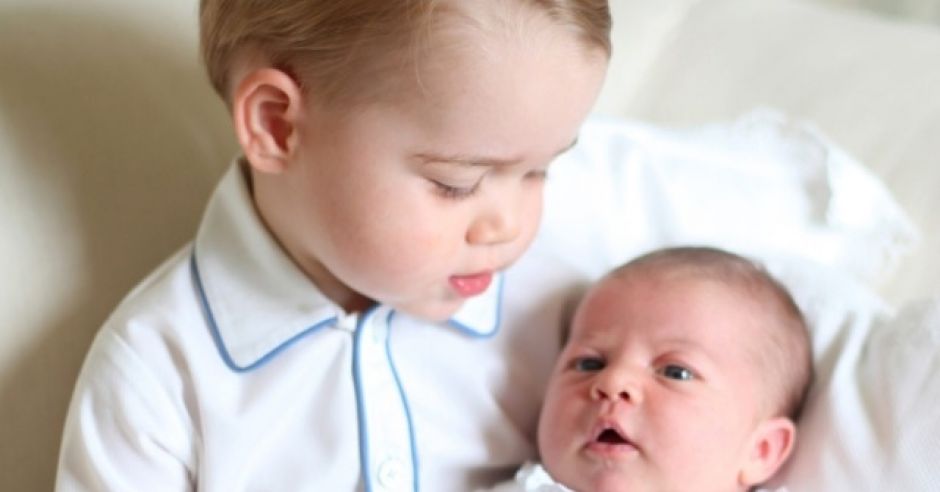 książęce rodzeństwo, Charlotte, George
