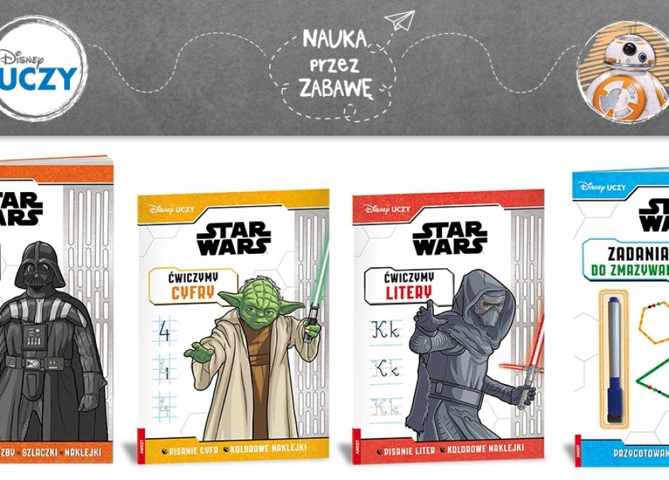 Książeczki Star Wars