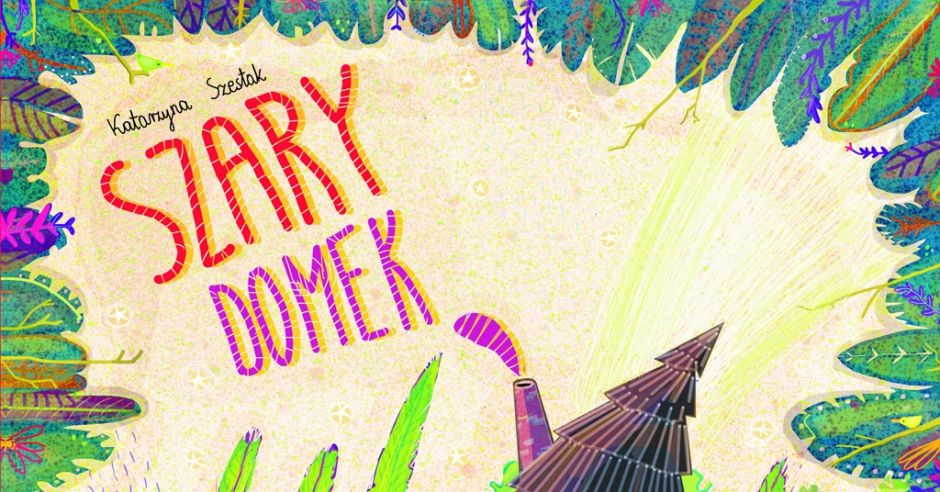 książka dla dzieci, szary domek, Biedronka