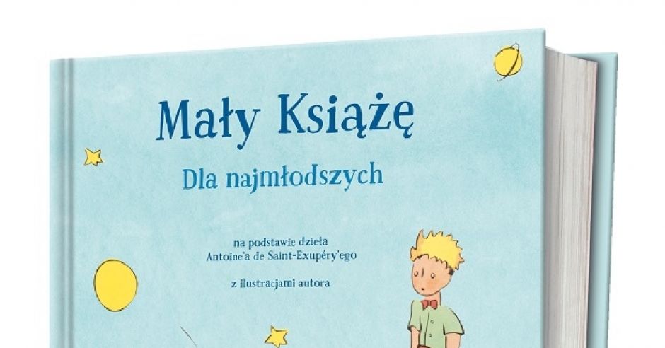 Książka Mały Książę dla najmłodszych - okładka