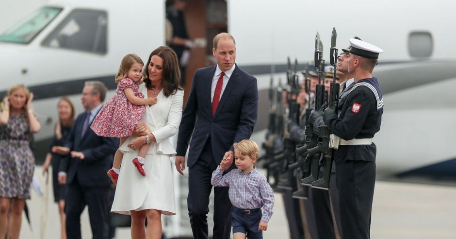 Księżna Kate i książę William z dziećmi w Polsce
