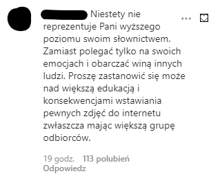 Fani krytykują Kurdej-Szatan