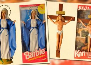 lalki religijne, Barbie Maryja, Ken Jezus