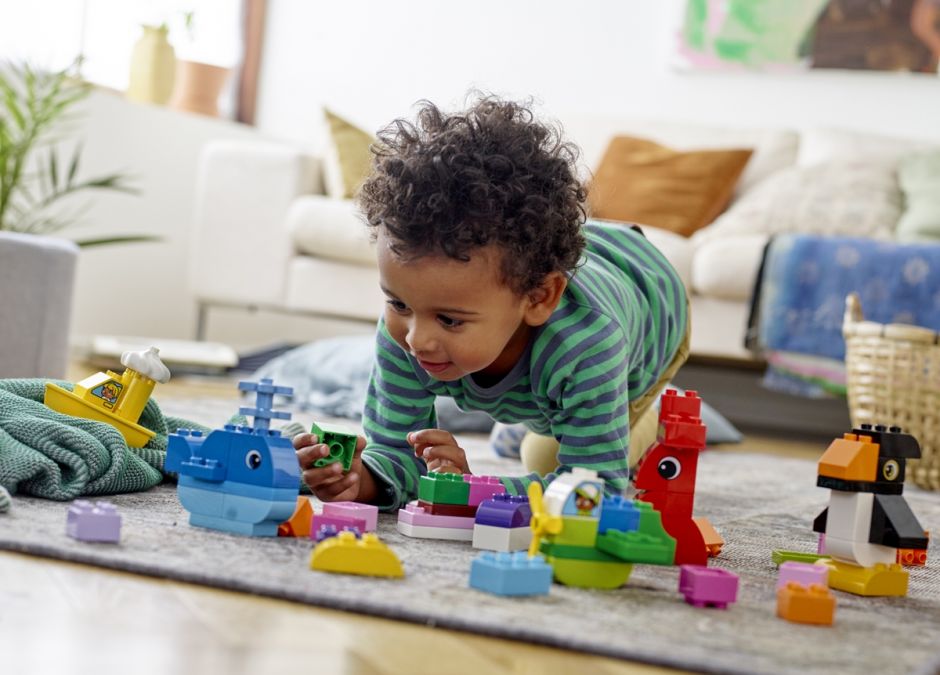 Lego duplo jak rozwijać małą motorykę