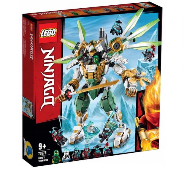 lego ninjago mechaniczny tytan