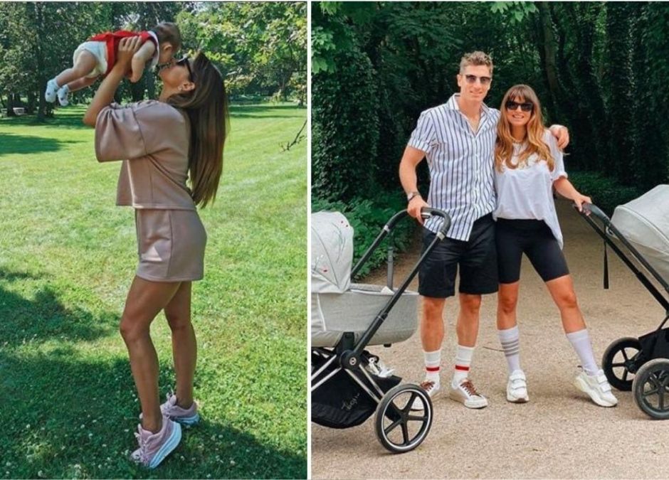 Lewandowscy pokazali trzeci wózek Laury
