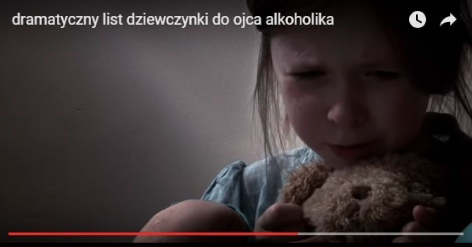 List dziewczynki do ojca alkoholika