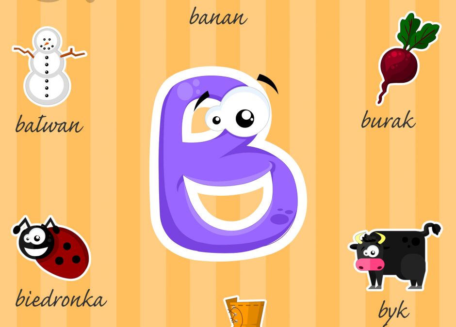 Litera B do druku