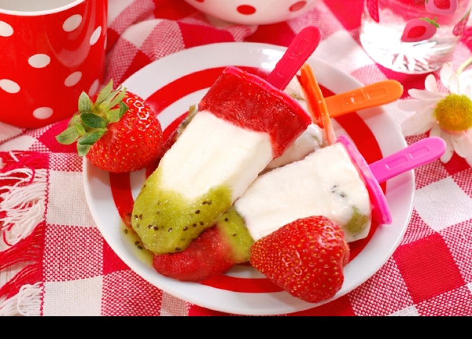 lody, domowe lody, lody z owocami, lody na patyku, lody dla dzieci