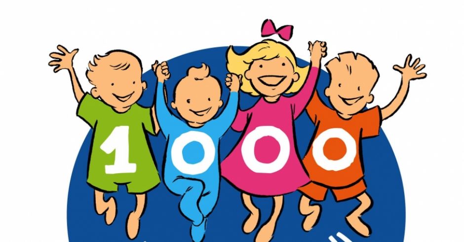 Logo 1000 dni dla zdrowia