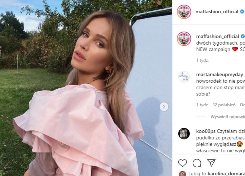 Maffashion urządziła baby shower w czasie pandemii