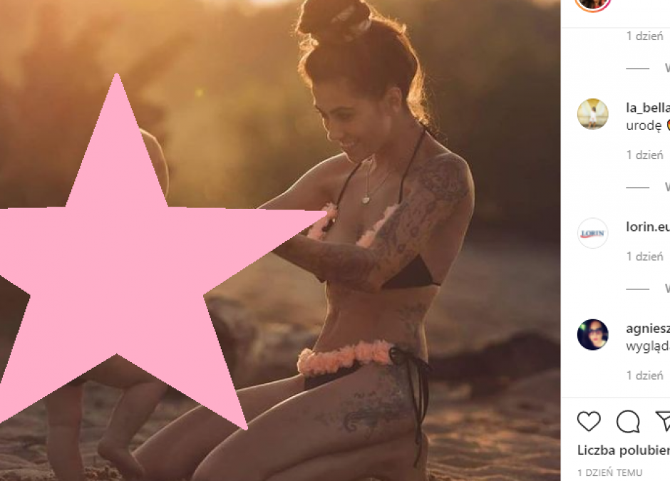 Maja Hyży ubrała córkę w bikini