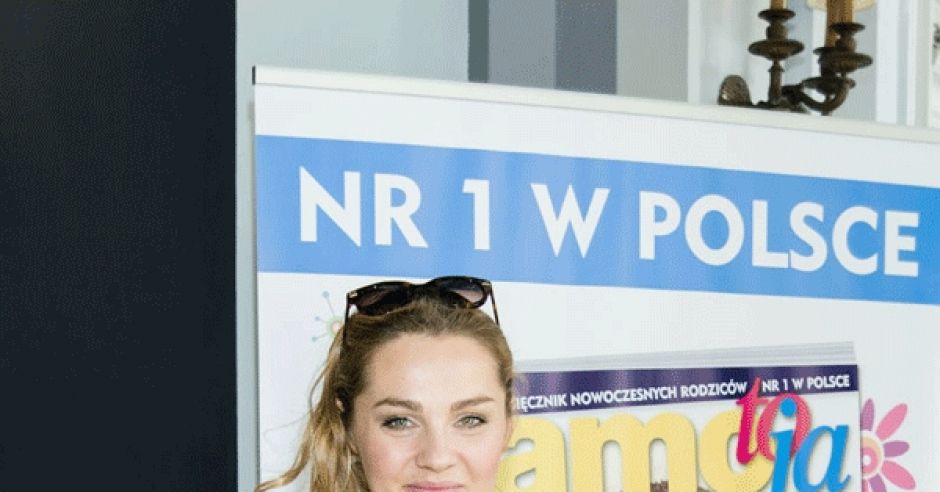 Małgorzata Socha na wręczeniu nagród miesięcznika "Mamo, To Ja"