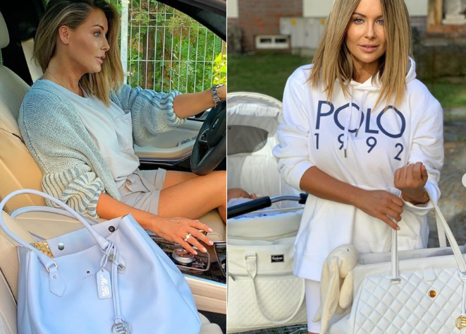 Małgosia Rozenek pokazuje torby dla mam