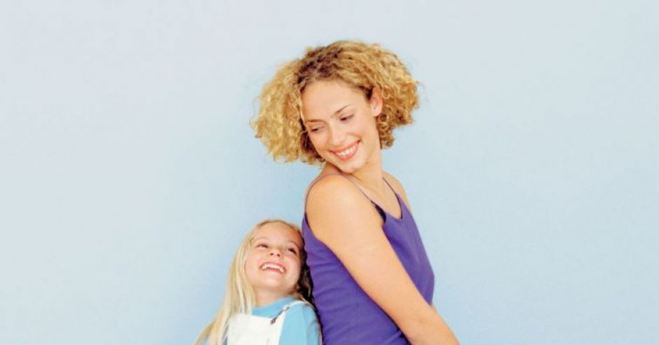 mama, córka, maluch