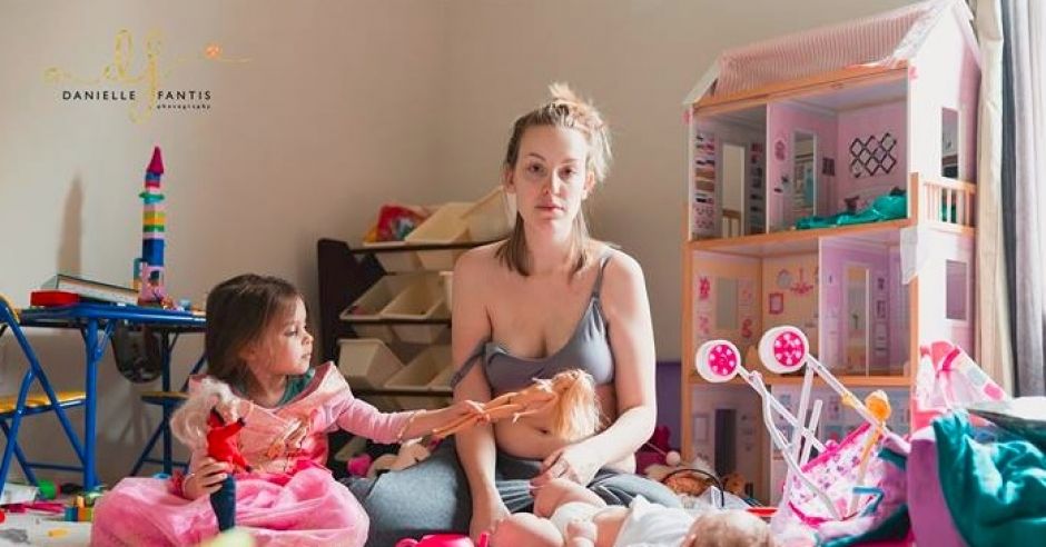 Mama dwójki dzieci cierpiąca na depresję poporodową