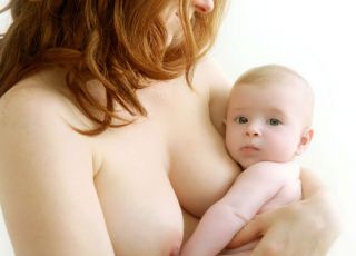 mama, niemowlę, karmienie piersią