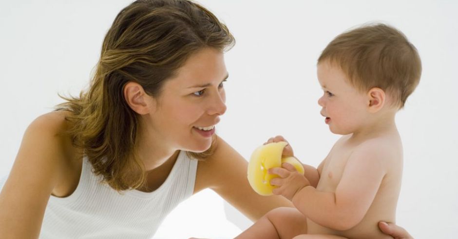 mama, niemowlę, pielęgnacja ciała