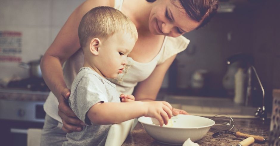 mama w kuchni