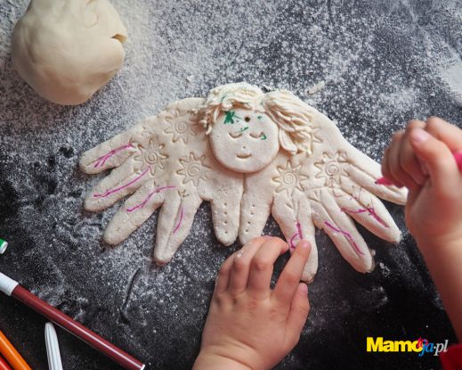 aniołek z masy solnej krok 9