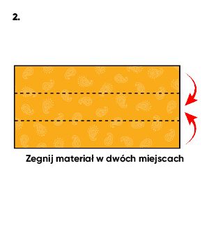 maseczka bez szycia jak zrobić
