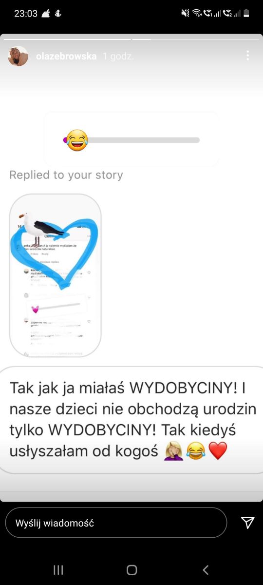 Fanki Żebrowskiej wyśmiewają cesarkę